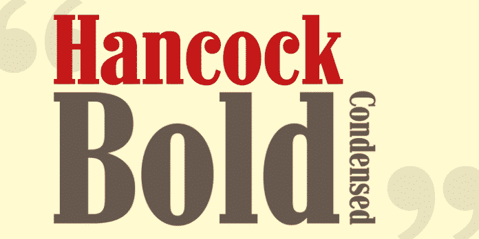 Hancock Pro Font