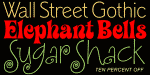 Elephant Bells - Groovy Funky Typeface