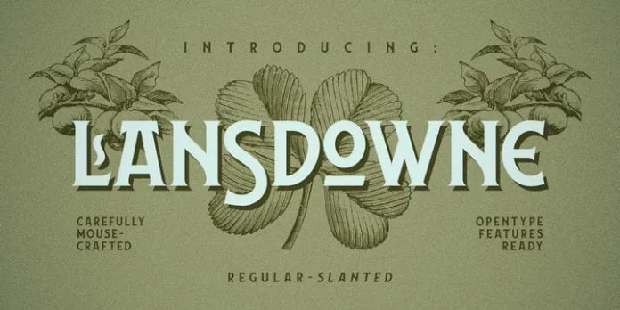 Lansdowne Font
