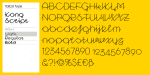 Kong Script Font