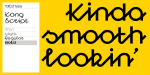 Kong Script Font