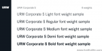 Corporate S Std Font