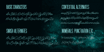 Silverline Script & Sans Set Font