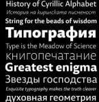 29LT Zarid Sans LC Font Family - Cyrillic & Latin