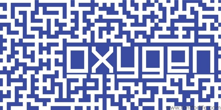 Oxygen Font
