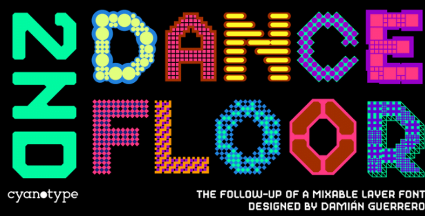 2nd Dance Floor Font Family