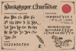 Slacksluger Blackletter