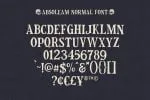 Absoleam Vintage Rough Font