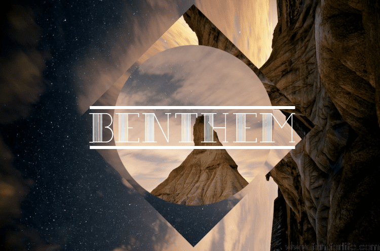 Benthem Font