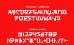 UNGAI - faux japanese font