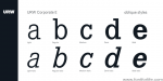 Corporate E Std Font