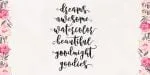Nostalgic Script