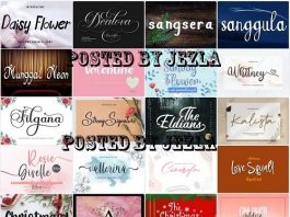 36 Premium Fonts Collection