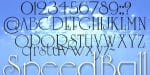Speedball Font