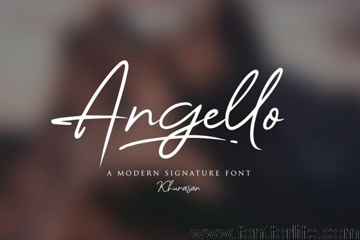 Angello Font