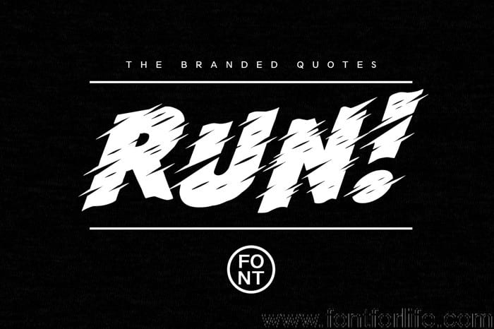 Run! Font