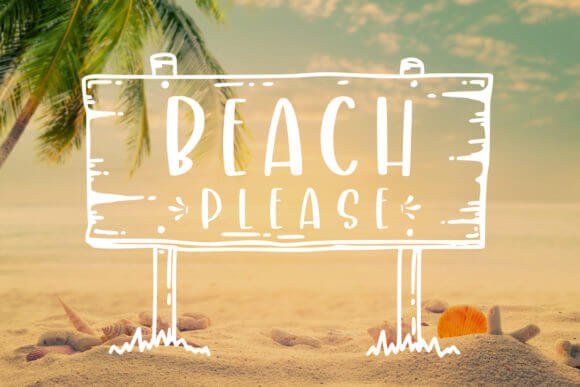 Crafty Beach Font