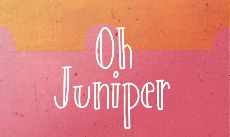 Oh Juniper – A Happy Typeface Free Download