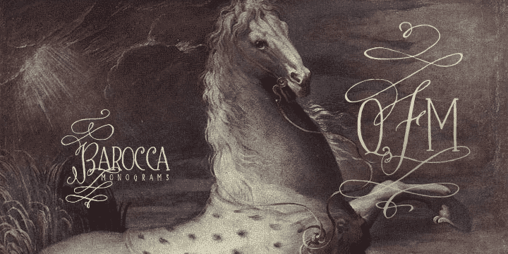 Barocca Monograms 2010 Font