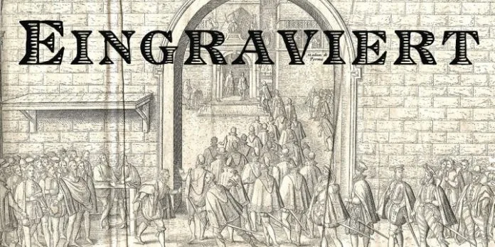 Eingraviert Font