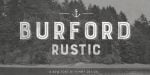 Burford Rustic Outline Font