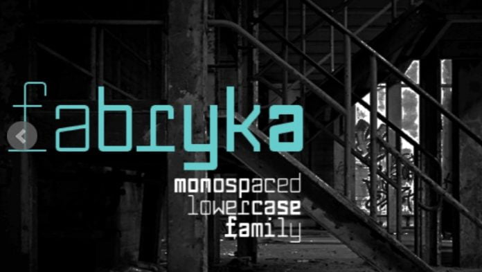 4f Fabryka family PDFx Font