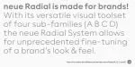 Neue Radial Font Family