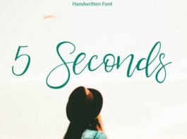 5 Seconds Font