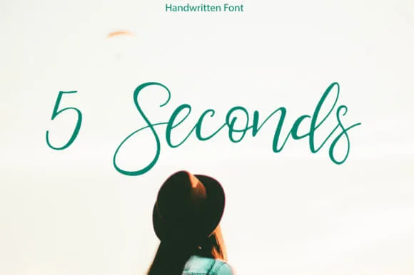 5 Seconds Font