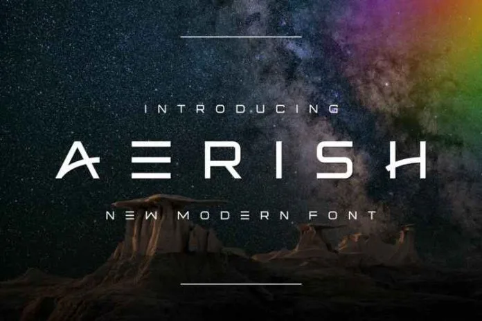 Aerish Font