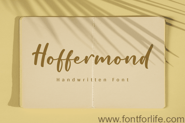 Hoffermond Font