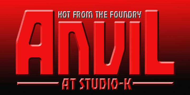 Anvil Font Family