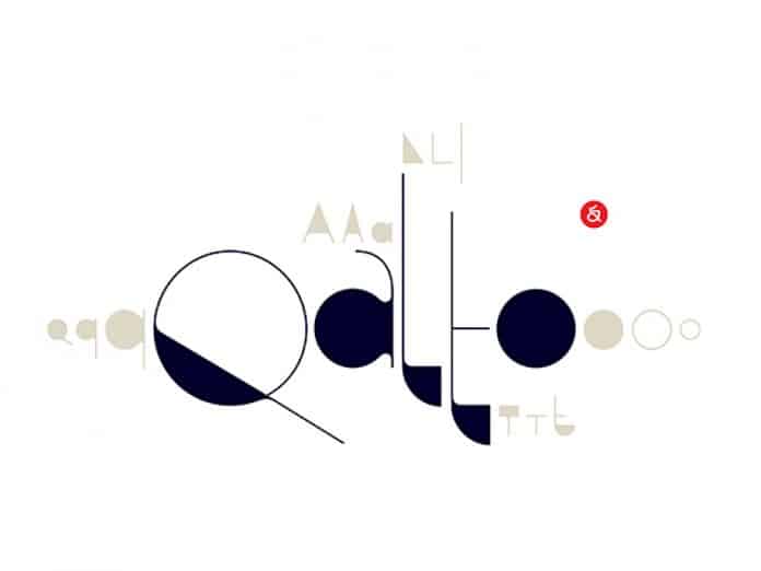 Qalto Family - 4 Styles Font