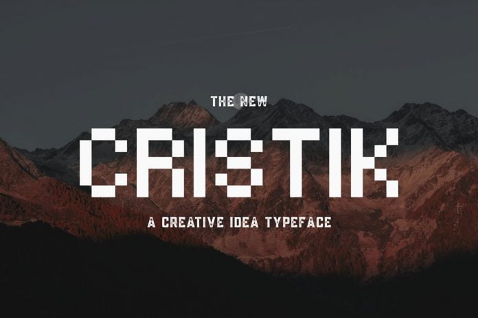 Cristik A Creative Type Font