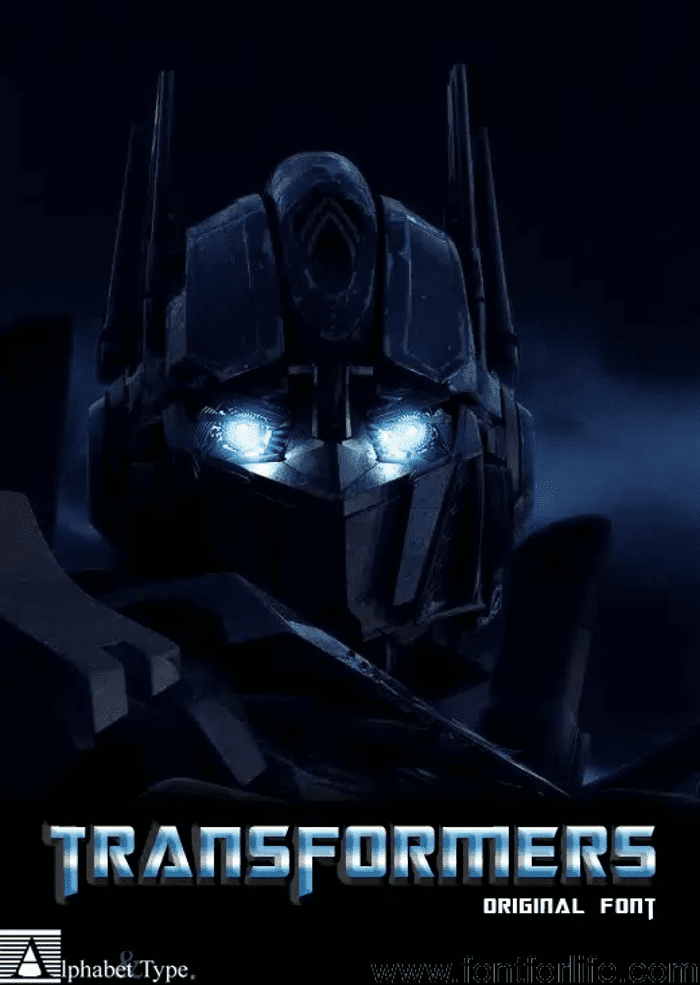 Transformers Movie Font