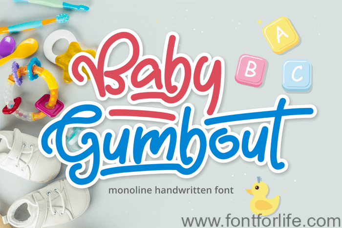 Baby Gumbout Font