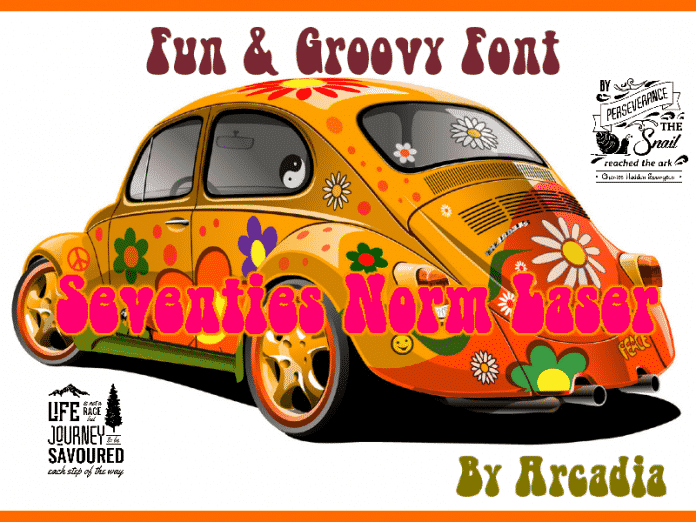 Seventies Norm Laser Font