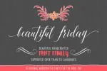 Beautiful Friday Font