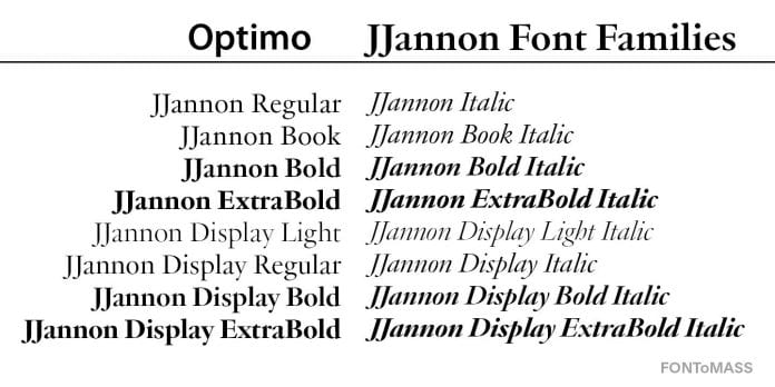 JJannon Font