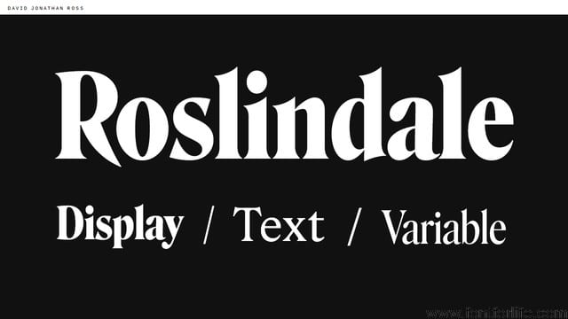 Roslindale Font