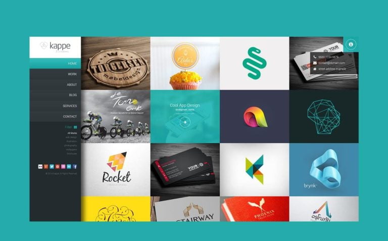 Kappe – Creative Full Screen HTML5 Template