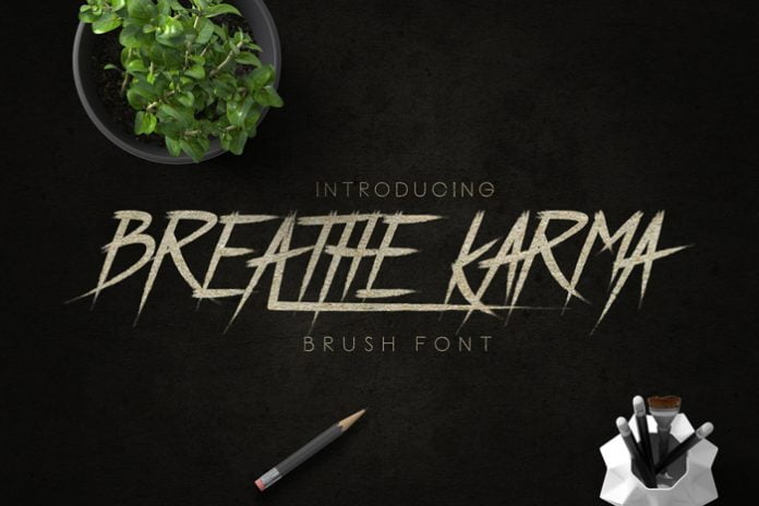 Breathe Karma Typeface Font