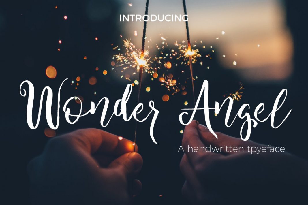 Wonder Angel Script Font