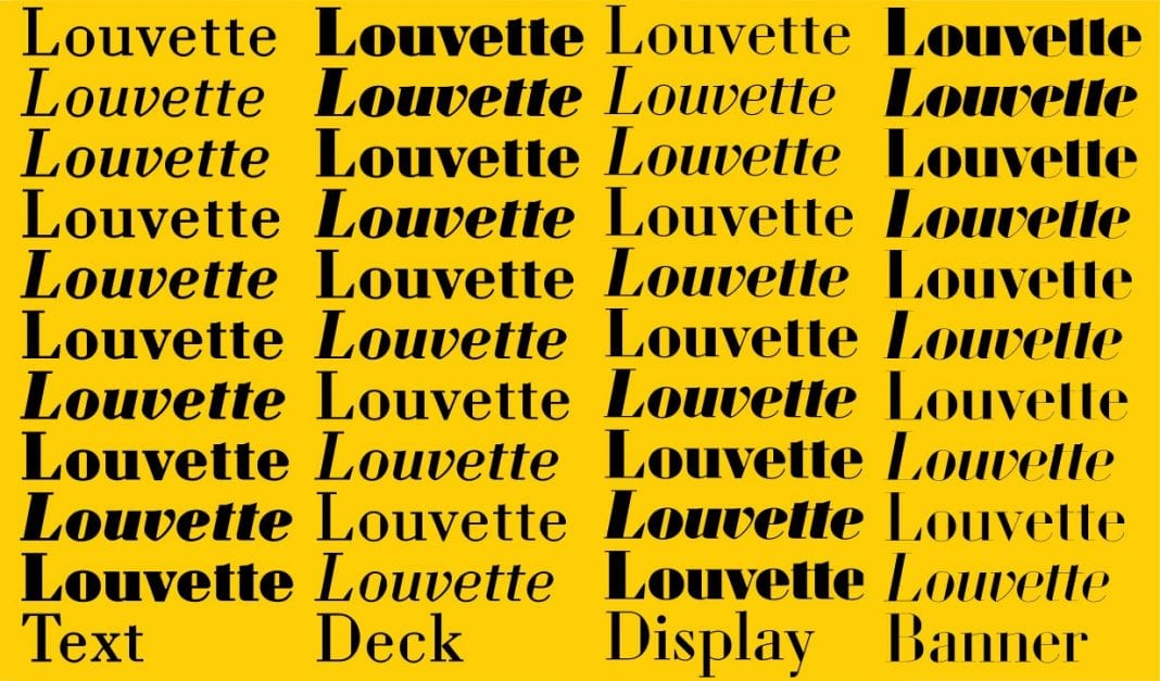 Louvette Font