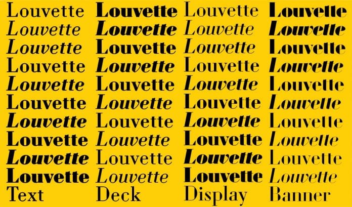 Louvette Font
