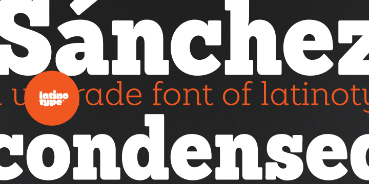 Sanchez Condensed Font