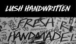 Lush Handwritten Font