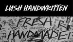 Lush Handwritten Font