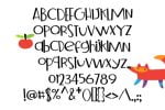 A Dorky Print Font