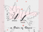 A Pair of Doves Font